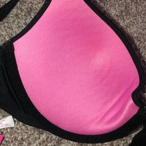 PINK Victoria's Secret Intimates & Sleepwear - Victoria’s Secret Pink Black Push Up Bra 34B PINK Victoria's Secret Intimates & Sleepwear - Victoria’s Secret Pink Black Push Up Bra 34B